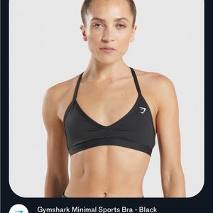 GYMSHARK MINIMAL SPORTS BRA